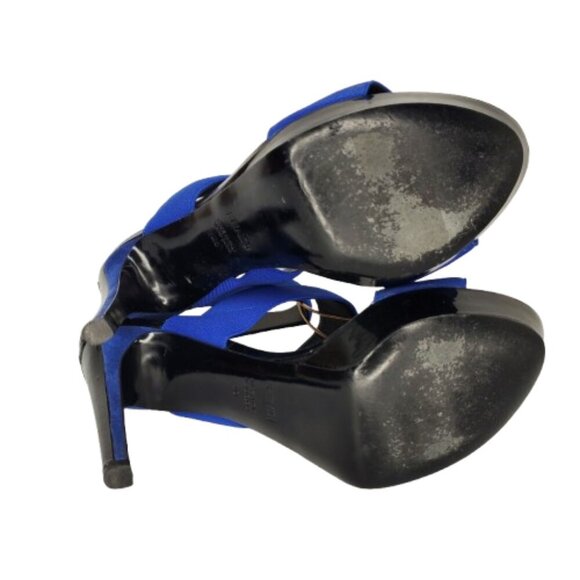 Fendi Elastic Ankle Strap Platform Pumps Heels - Picture 6 of 7